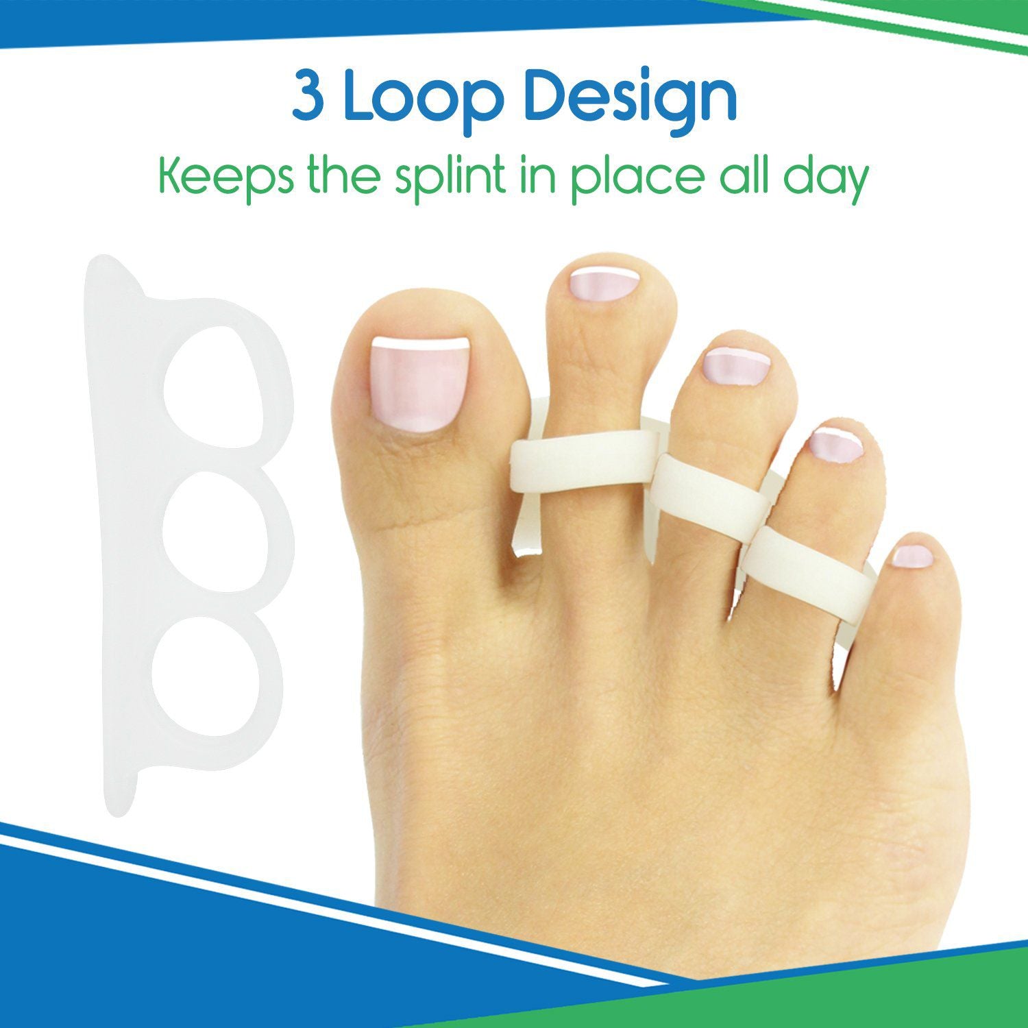 3 Loop Hammer Toe Splint